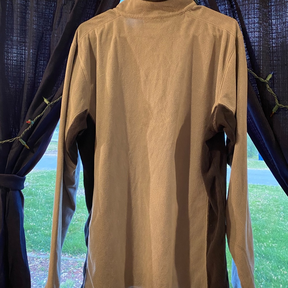 Mens Large Columbia quarter zip